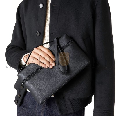 LORO PIANA EXTRA POUCH L29 GRAINED CALFSKIN FAN9085 (29*17*5cm) LORO PIANA EXTRA POUCH L29 GRAINED CALFSKIN FAN9085 (29*17*5cm)